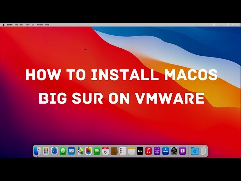 Install MacOS Big Sur on VMWare - AMD - Ryzen