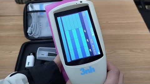 [ Operation Video] 3nh Gloss meter HG268