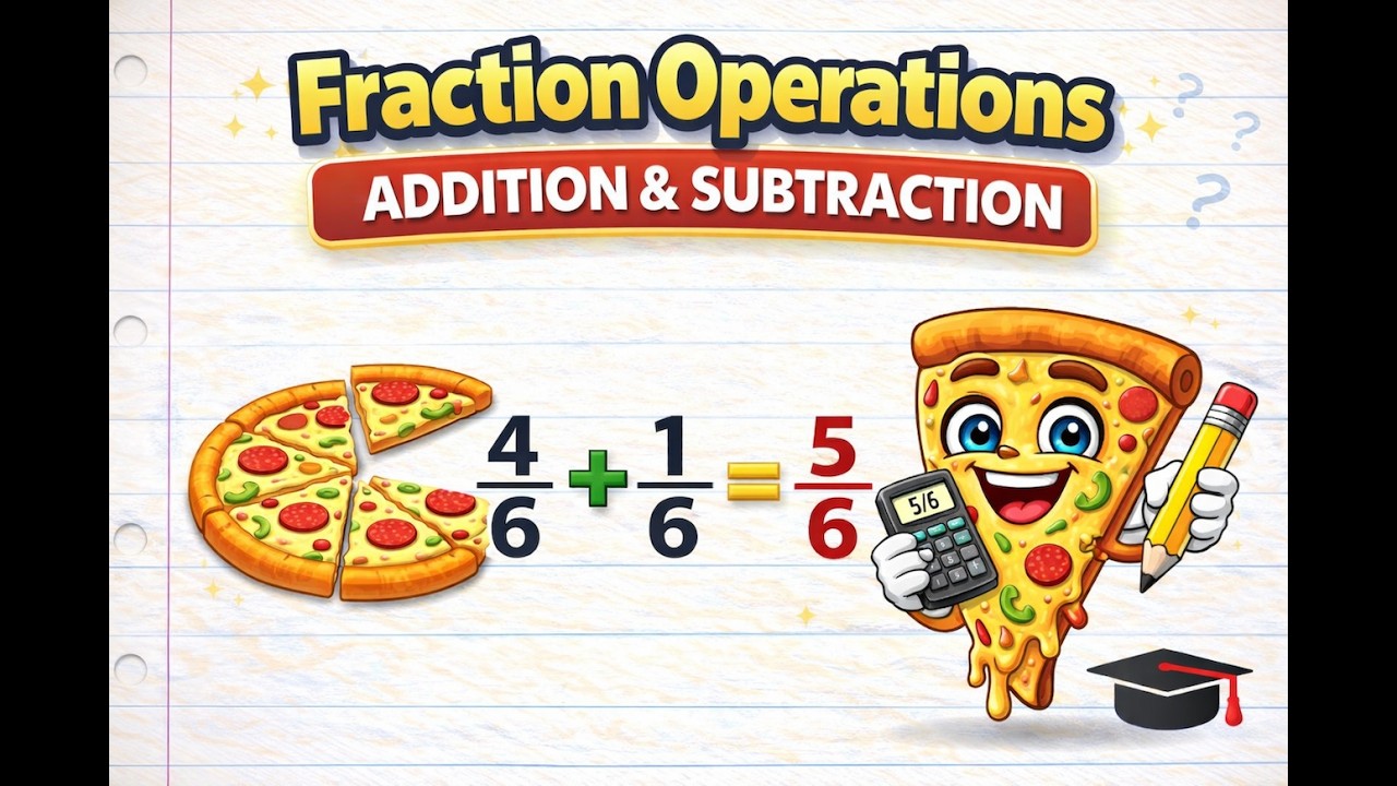 Fraction Operations Addition and Subtraction