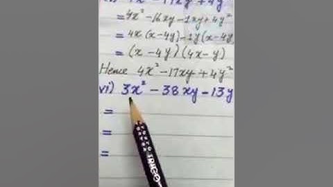 Class 9, MATHEMATICS, Unit 5, Factorization, Ex::5.2, Q3(vi)