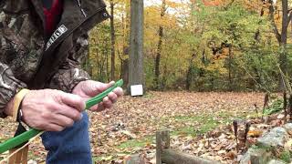 How to string a kids straight bow and an adult recurve bow