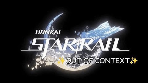 Honkai: Star Rail but Acheron deleted the context.