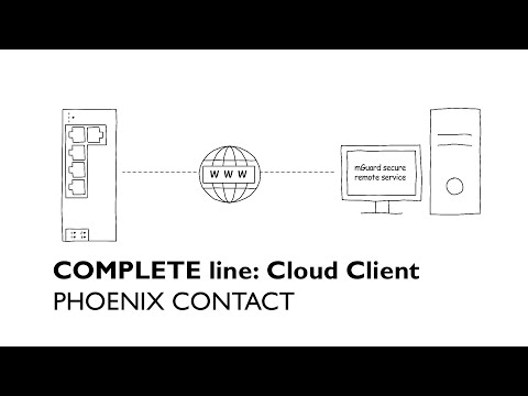 Cloud client for remote maintenance of control cabinets