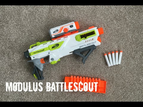 Hasbro Nerf Modulus Battlescout Gun