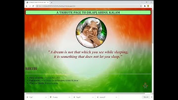 Tribute page-APJ Abdul kalam❤