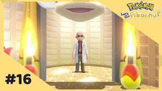 Pokemon Let's Go Pikachu - Ep. 16 (Cinnabar Island Gym Leader Blaine)