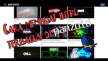 Cara membuat intro di Panzoid | Tutorial #1