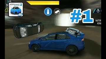 Asphalt Nitro 2 || gameplay walkthrough || tutorial || android, iOS - Part 1
