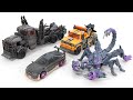 Transformers 7 ROTB Scourge Battle Trap Night Bird Scorponok Vehicles Car Robot Toys