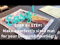 How to Measure and Cut Matting for Diamond Painting