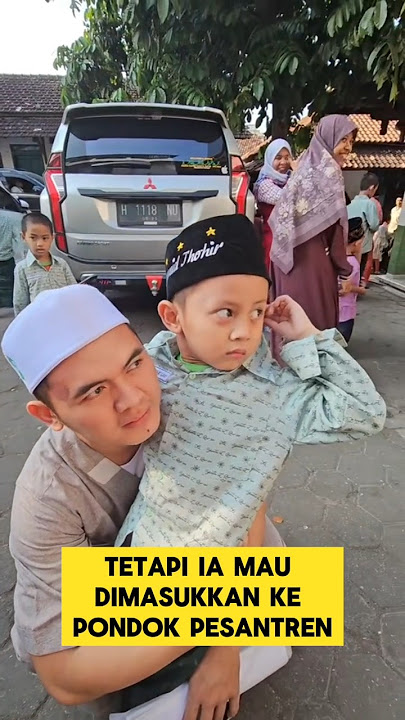 momen haru dan sedih ketika santri hari pertama masuk pesantren ‼️#sedih #nangis #santri #pesantren