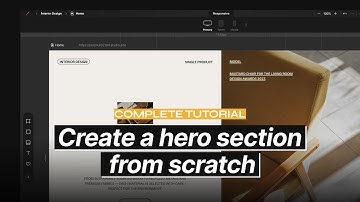See It in Action: Create a hero section from scratch in Studio.Design