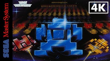 Super Space Invaders (Master System) Playthrough [4K]