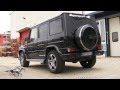 Supersprint exhaust for Mercedes G 500 - headers, cats, mufflers - incredible V8 rumble!