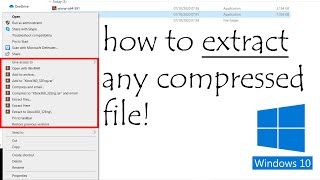 how to extract a compressed file screenshot 5