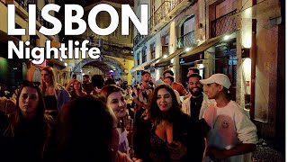 Vibrant Lisbon Nightlife 2023: Pink Street & TimeOut Market Lisboa 🌙🎶 ASMR