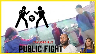 Taylor Girlz Prank Fight In Public 😱😱😱