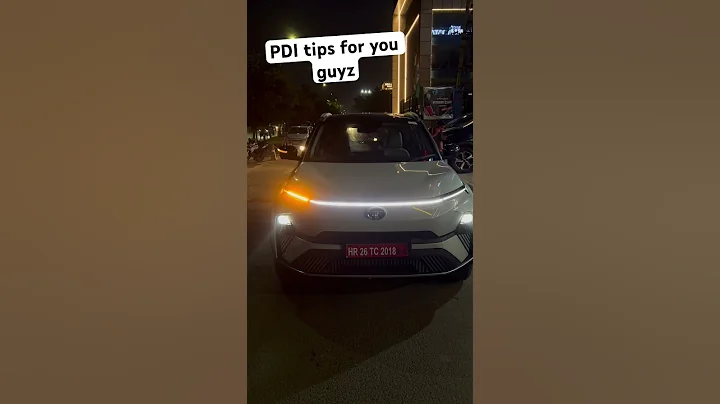 Basic but important PDI tips…#youtubeshorts #automobile #carlover #nexonev #tatanexon #mahindra