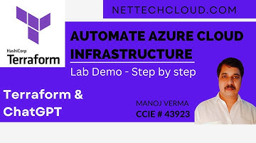 Terraform tutorial for Beginners | Automate Azure Cloud Infrastructure Lab Demo | ChatGPT