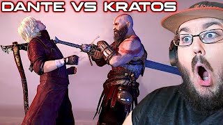 DANTE vs. KRATOS (Devil May Cry vs. God Of War ) REACTION!!!