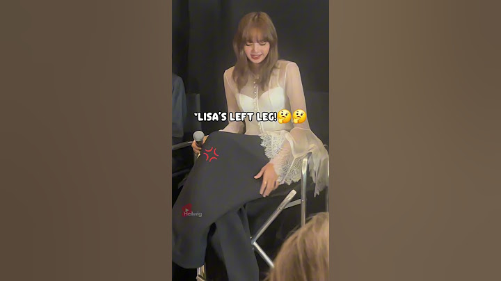 Lisa is injured, poor her!!🥺🥺 #blackpink