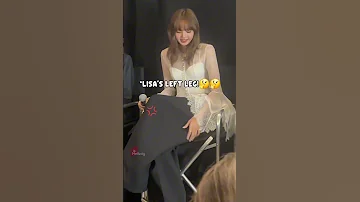 Lisa Is Injured Poor Her Blackpink 