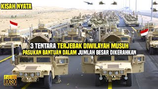 KISAH NYATA | MISI PENYELAMATAN 3 TENTARA YG TERJEBAK DIWILAYAH MUSUH | alur cerita film perang