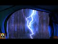 Thunderstorm in a Tent | Rain, Thunder and Lightning Sounds for Sleeping, Relaxing | 8 Hours