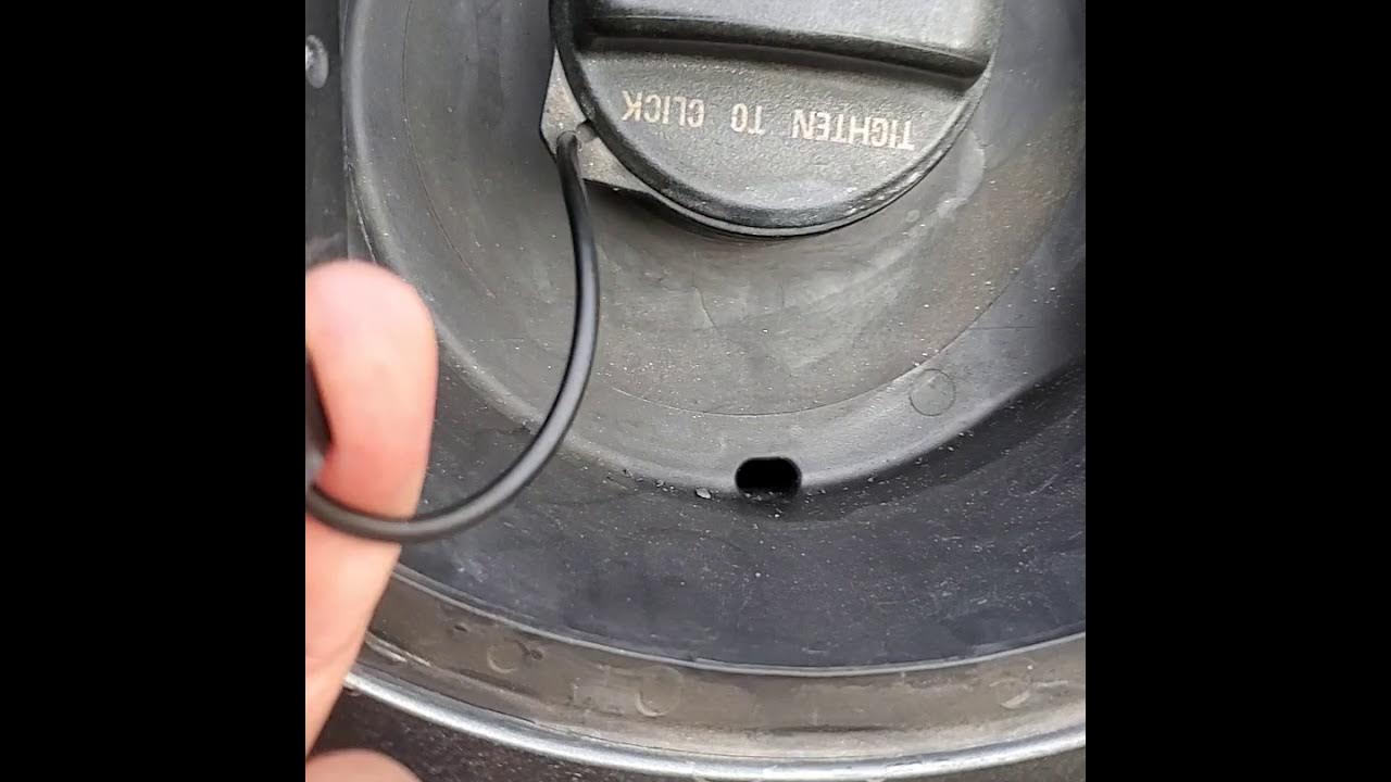 2007 Acura MDX gas cap removals check engine light YouTube