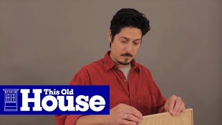 How to Build a Folding Serving Tray - This Old House