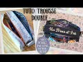 Tuto Couture Trousse Double et Patron Gratuit