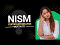 NISM Certifications | Worth it in 2026? All you need to know about Nism Certification