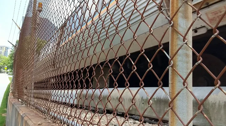 Up close with MARTA train