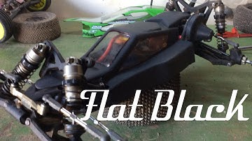 How to Paint RC Bodies Flat/Matte Black