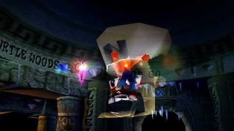 Crash Bandicoot 2: Weird Warp Room Glitch