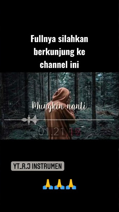 Peterpan - Mungkin Nanti | Instrumen music