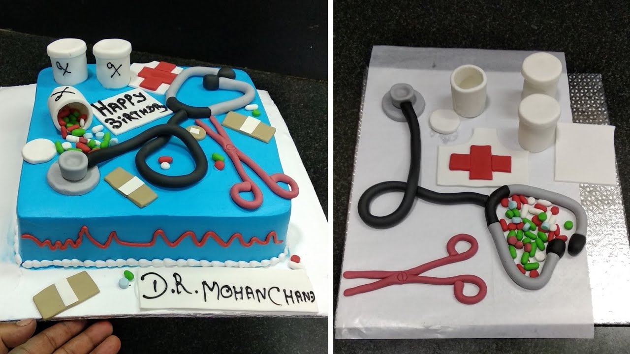 Order Doctor theme Cake ~ Onlinecake.in | Themed cakes, Doctor birthday cake,  Cakes without fondant