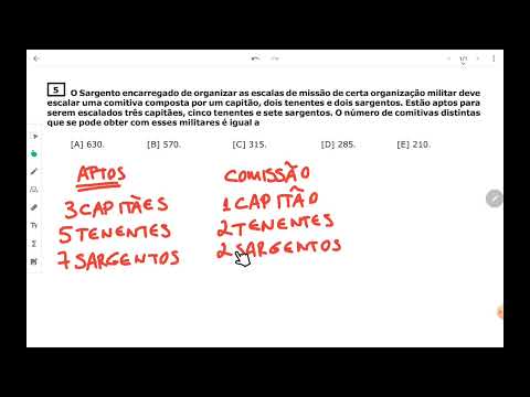 EsPCEx - Combinatorial Analysis Question - Combination