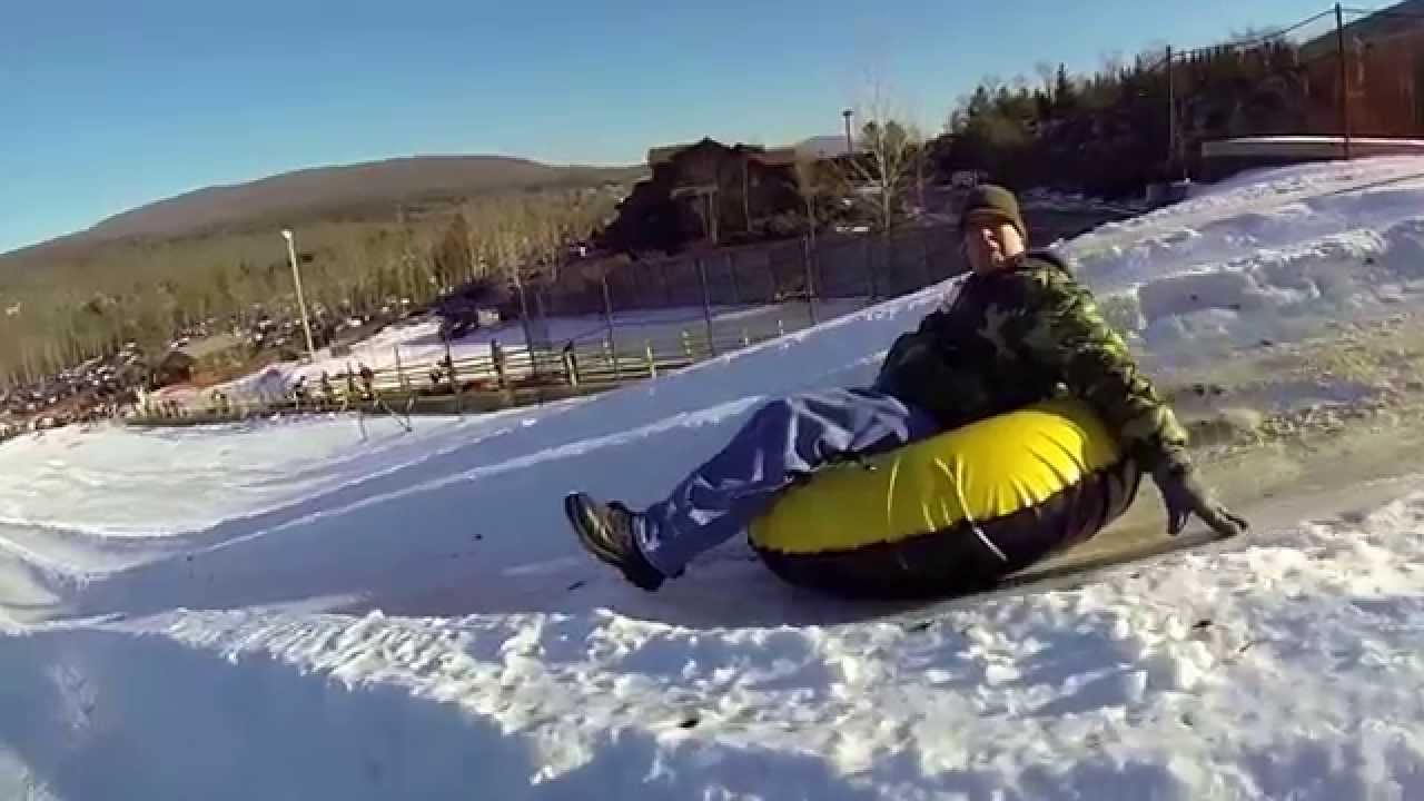 Snow tubing at Hunter Mountain NY. - YouTube