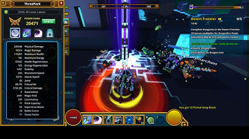 Trove Lunar Lancer max movement speed 243?