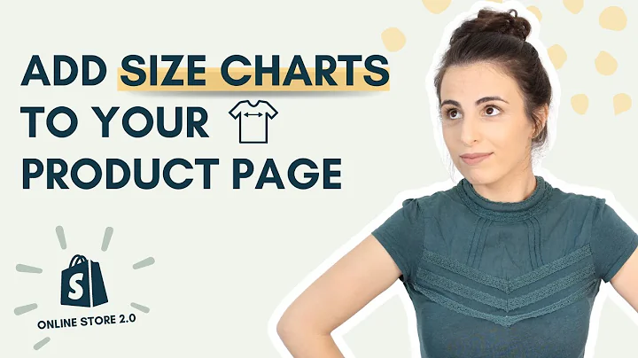 Enhance the Shopping Experience: Add Size Charts to Your Shopify Product Pages