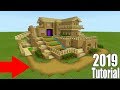 Minecraft Tutorial: How To Make A Ultimate Wooden Survival Base "2019 Tutorial"