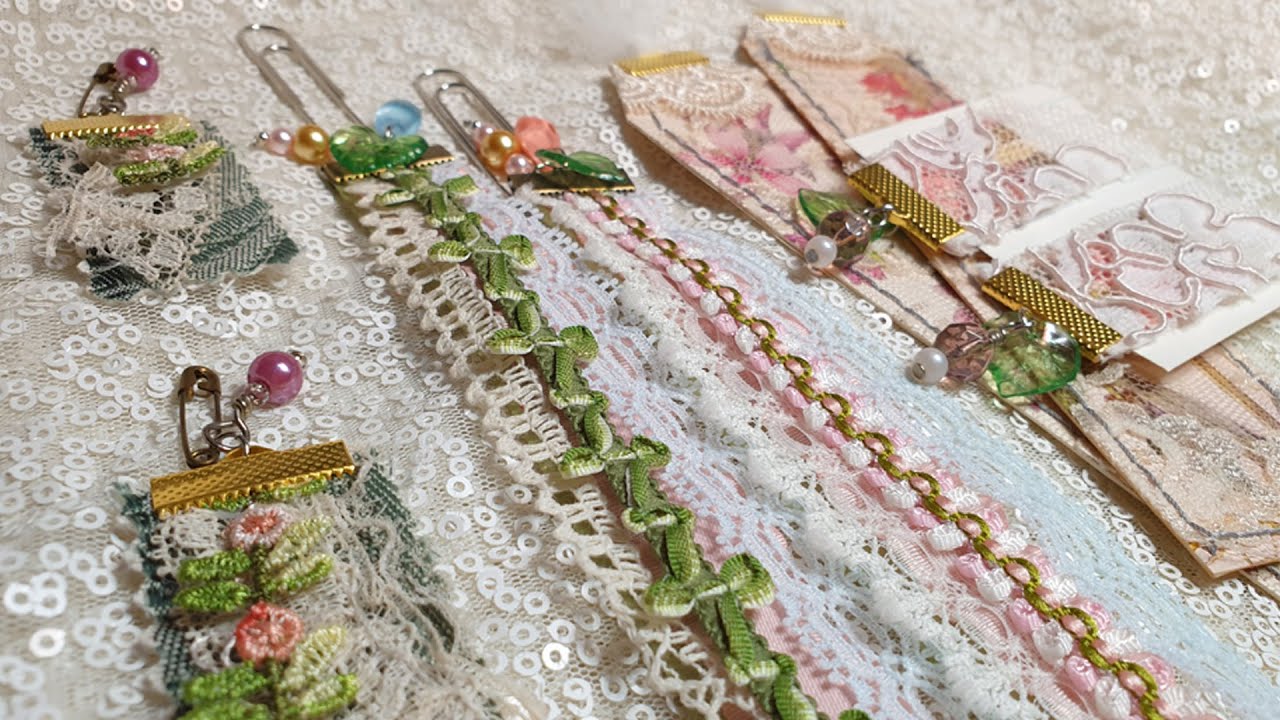 Using Ribbon End Crimps / Lace Dangles with Beebeecraft.com