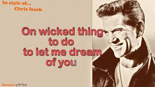 Video thumbnail of "Chris Isaak  - Wicked Game -Instrumental"