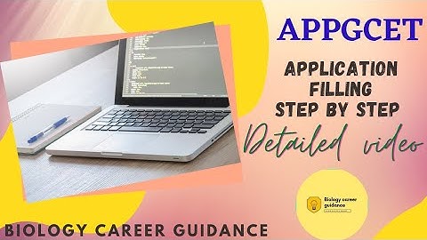 APPGCET || Application Process || Fee payment || Course selection || Detailed video || In Telugu