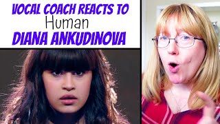 Vocal Coach Reacts to Diana Ankudinova 'Human' Rag'n'bone man - Диана Анкудинова