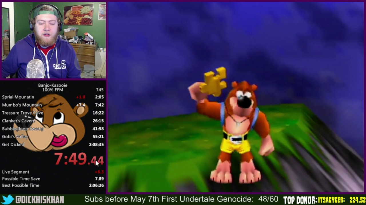 Banjo-Kazooie 100% Tournament Match 2 vs RPGodfather