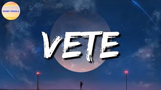 🎵 Bad Bunny - Vete  (Letra\\\\Lyrics)