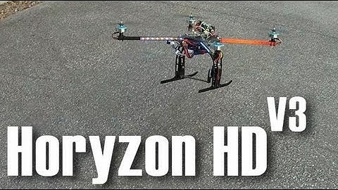 HoryzonHD Full HD 1080p FPV Camera V3 - UnBoxing & Sample Footage