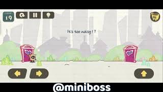 Brainy Boxy Level 19 Walkthrough and Step By Step Hints | Mini Boss screenshot 5